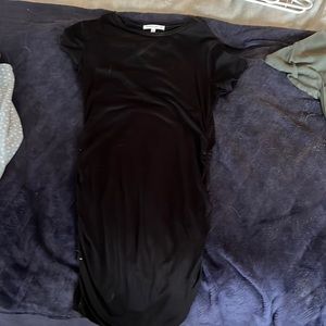 Black slim fit dress